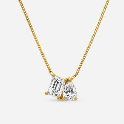 Custom birthstone necklace