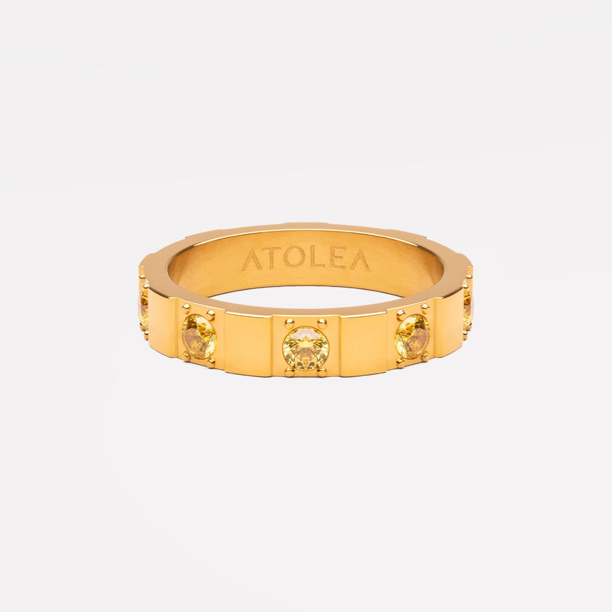 Lemon Band Ring