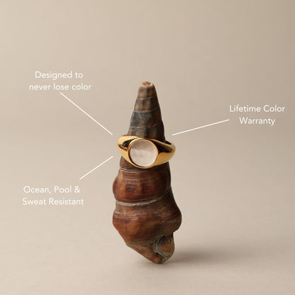 Mother Of Pearl Ring