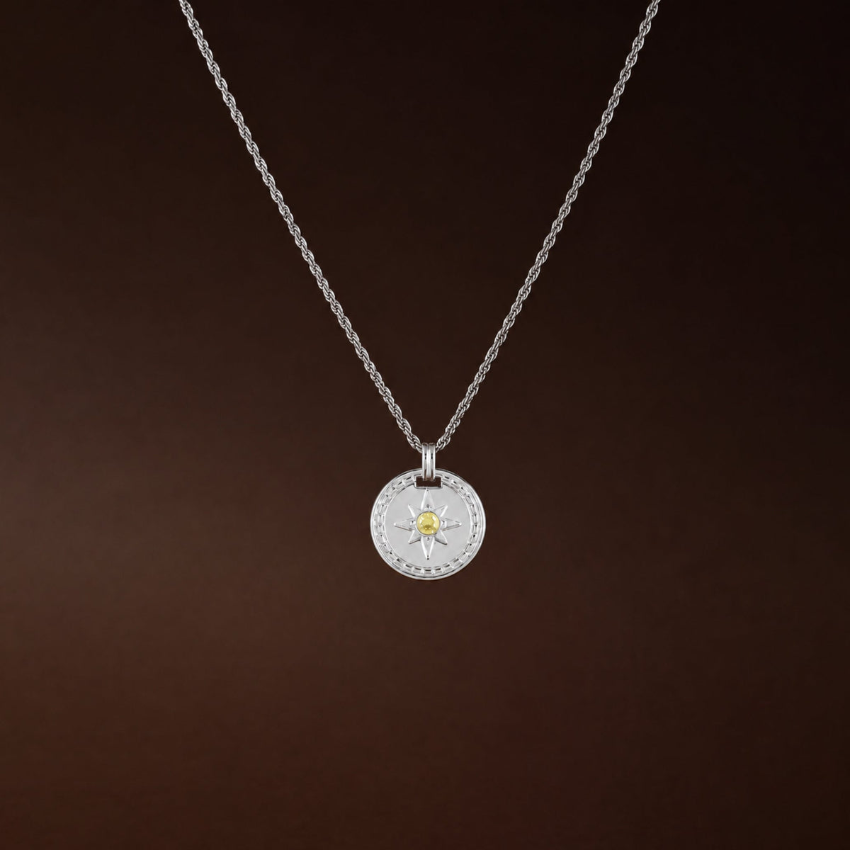 Golden Compass Necklace
